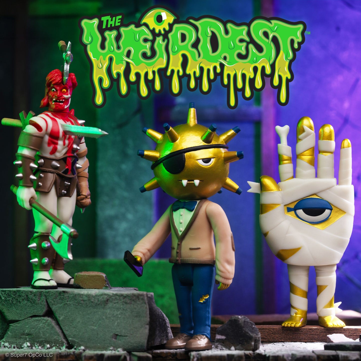 Super7 - THE WEIRDEST REACTION FIGURES WAVE 06 - GOR-IOR (INFERNAL CURSE)