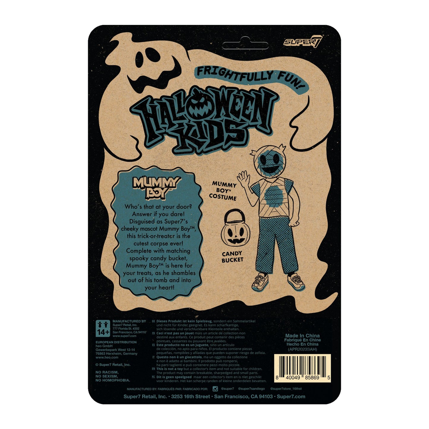 Super7 - HALLOWEEN KIDS REACTION - MUMMY BOY (SUPER7)