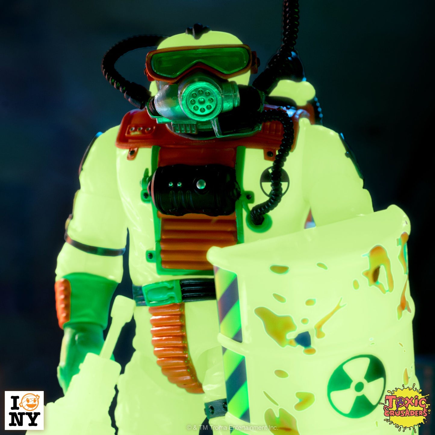 Super7 - TOXIC CRUSADER ULTIMATES! WAVE 04 (NYCC) - RADIATION RANGER (GLOW)