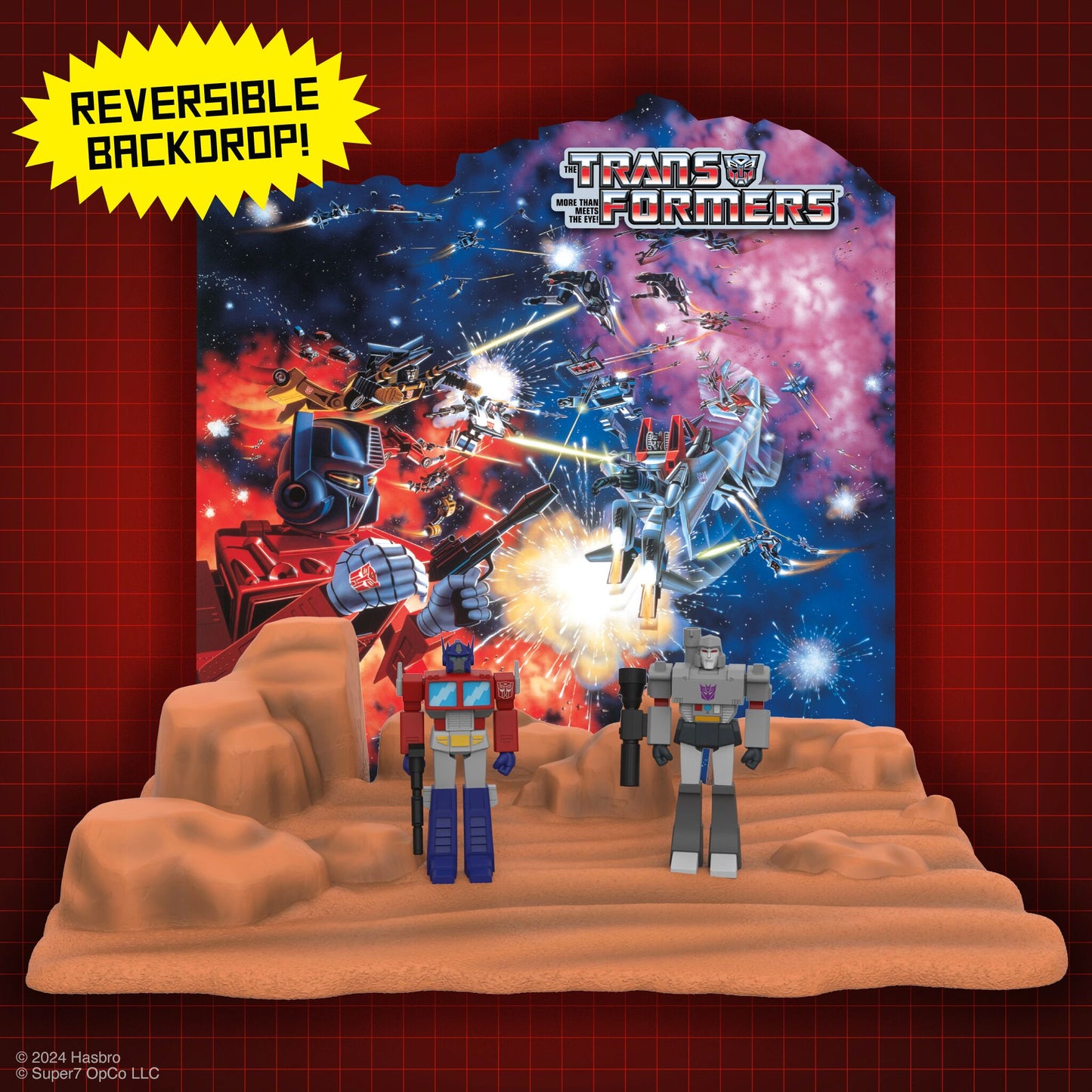 Super7 - TRANSFORMERS REACTION FIGURES - THE ARK PLAYSET