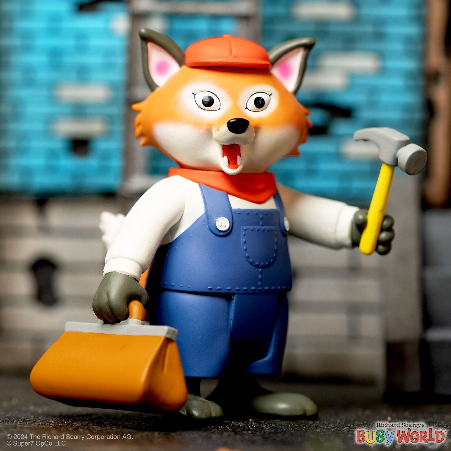 Super7 - RICHARD SCARRY REACTION FIGURES WAVE 02 - MR. FIXIT