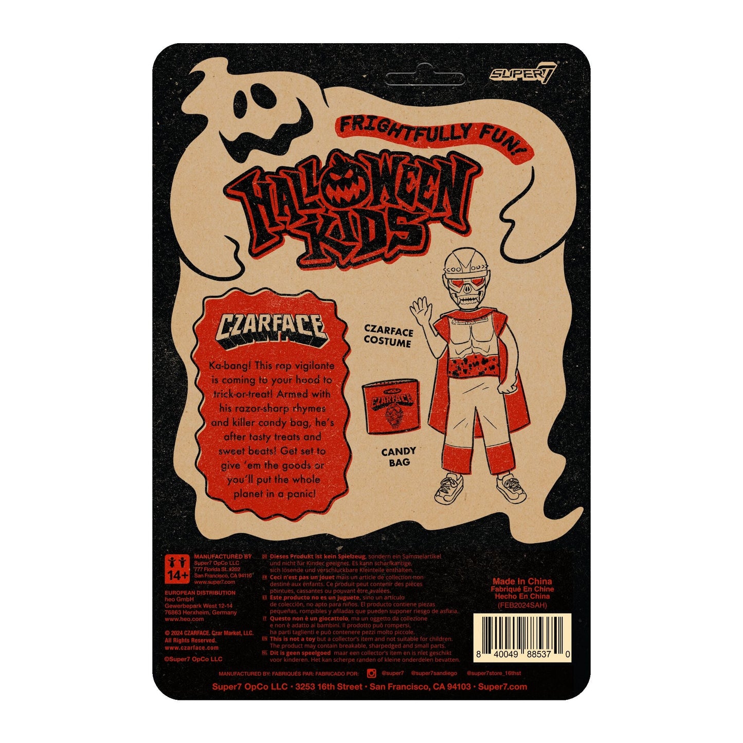 Super7 - HALLOWEEN KIDS REACTION - CZARFACE BOY (CZARFACE)