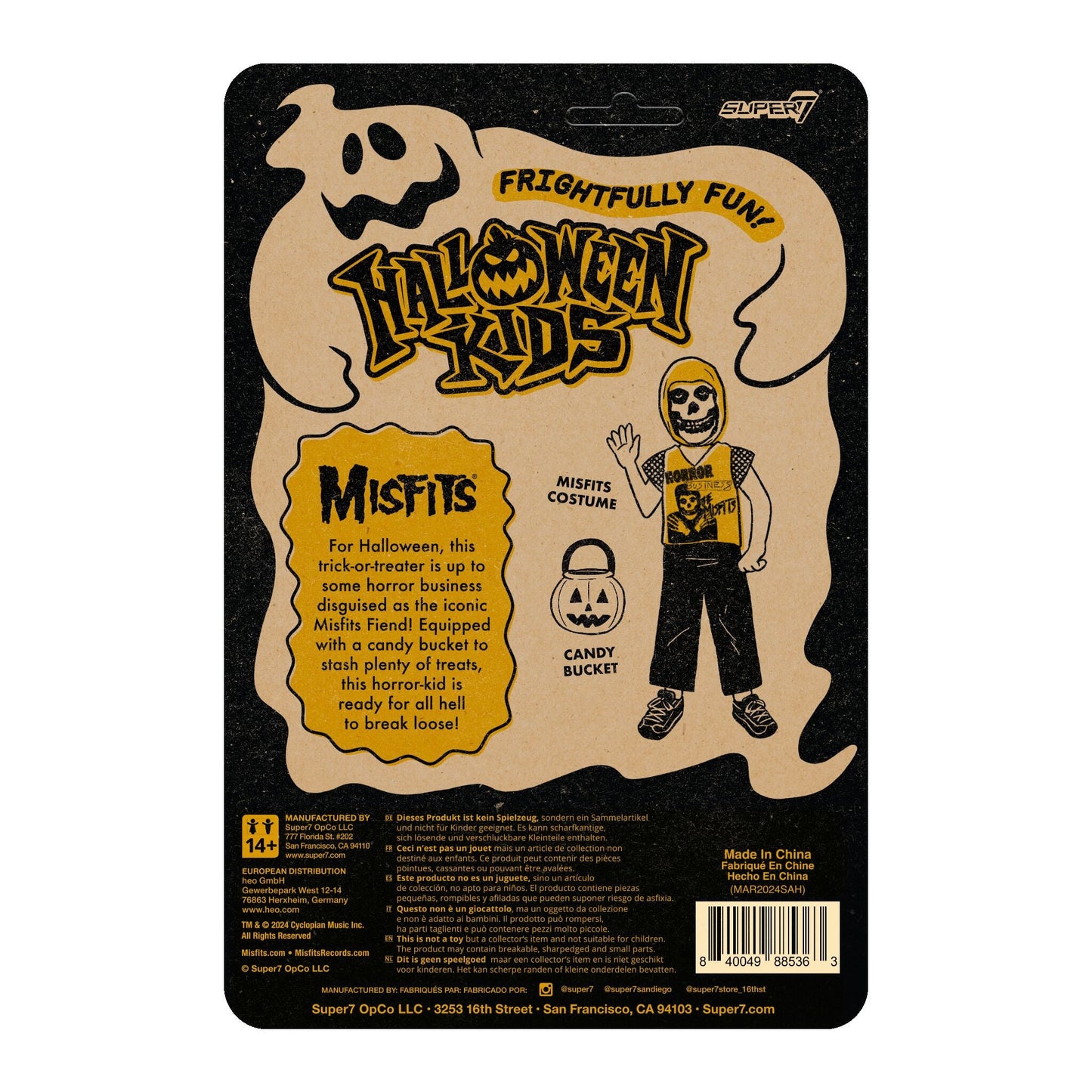 Super7 - HALLOWEEN KIDS REACTION - MISFITS BOY (HORROR BUSINESS)