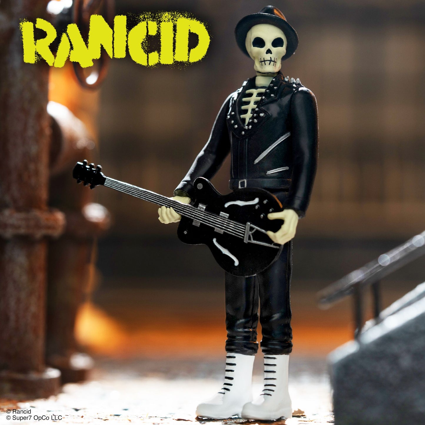 Super7 - RANCID REACTION FIGURES WAVE 05 - SKELETIM (TIME BOMB)