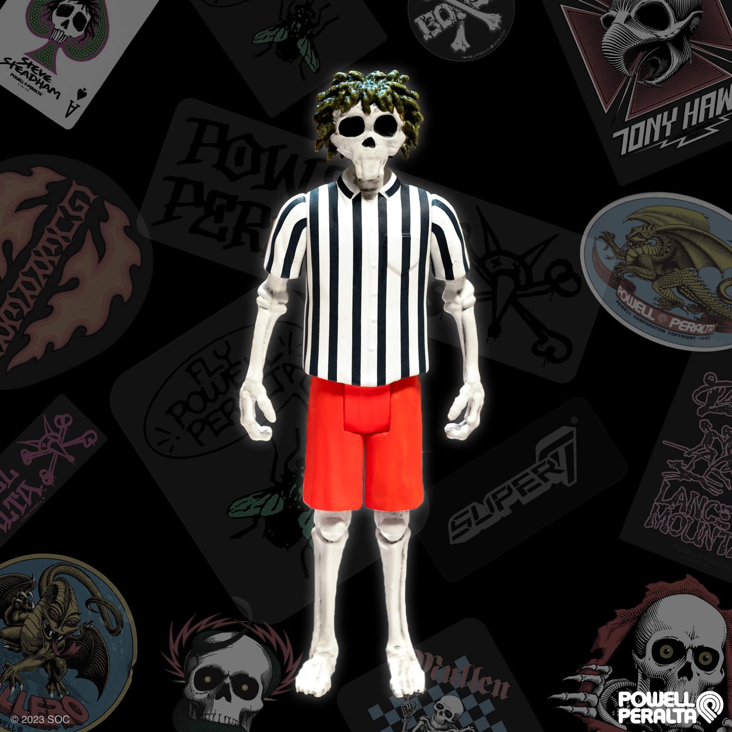 Super7 - POWELL-PERALTA REACTION FIGURE WAVE 1 - STEVE STEADHAM