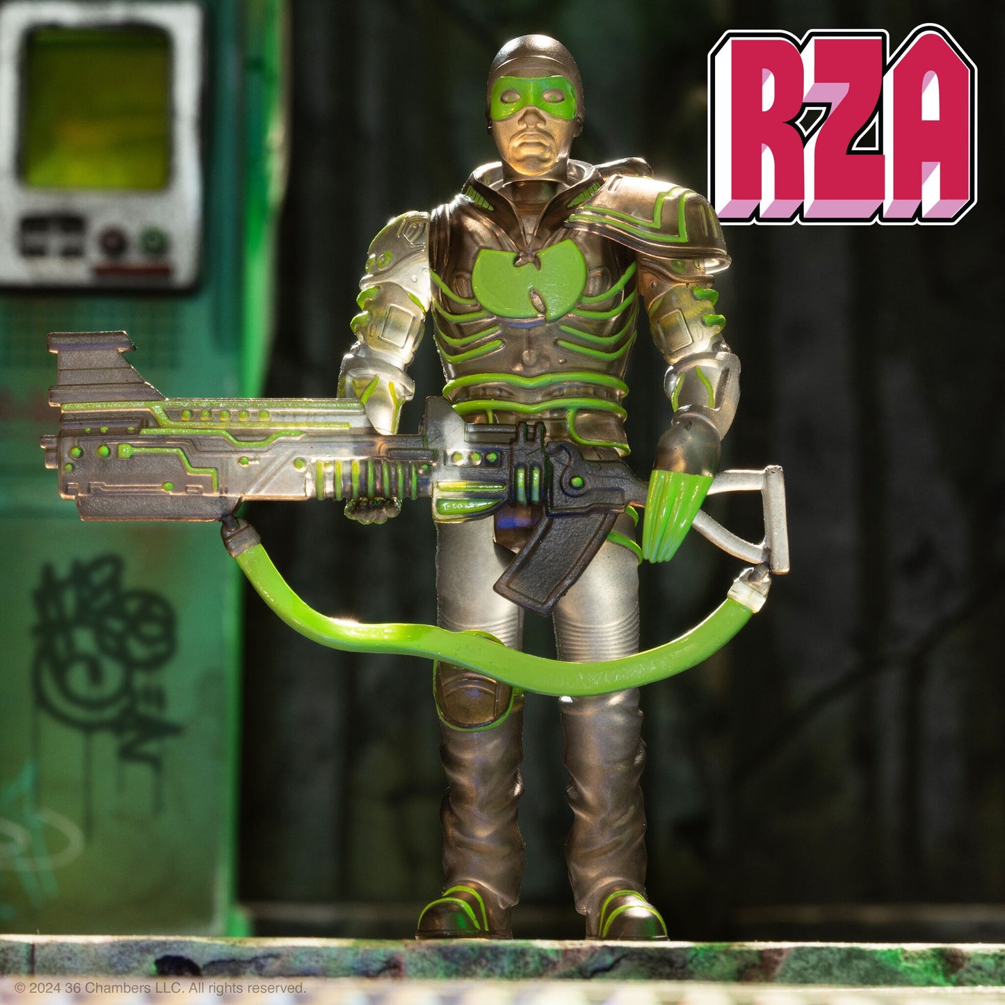 Super7 - RZA REACTION FIGURES WAVE 04 - BOBBY DIGITAL (CLEAR)