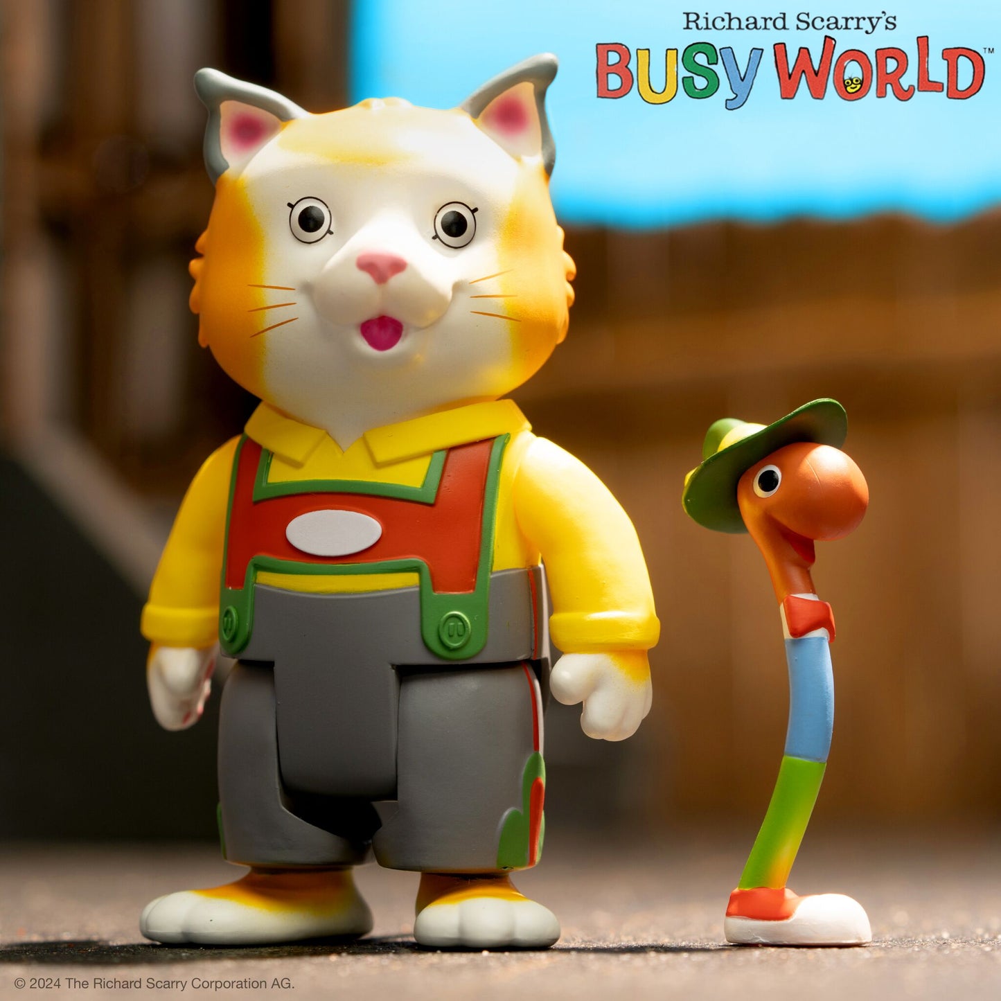 Super7 - RICHARD SCARRY REACTION W1 - HUCKLE CAT