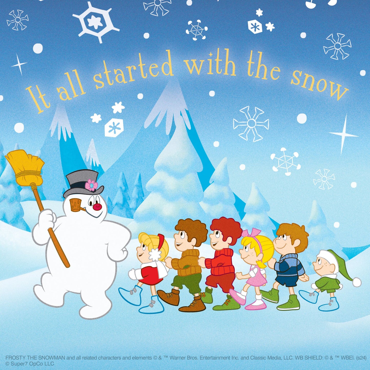 Super7 - FROSTY THE SNOWMAN REACTION FIGURES - FROSTY