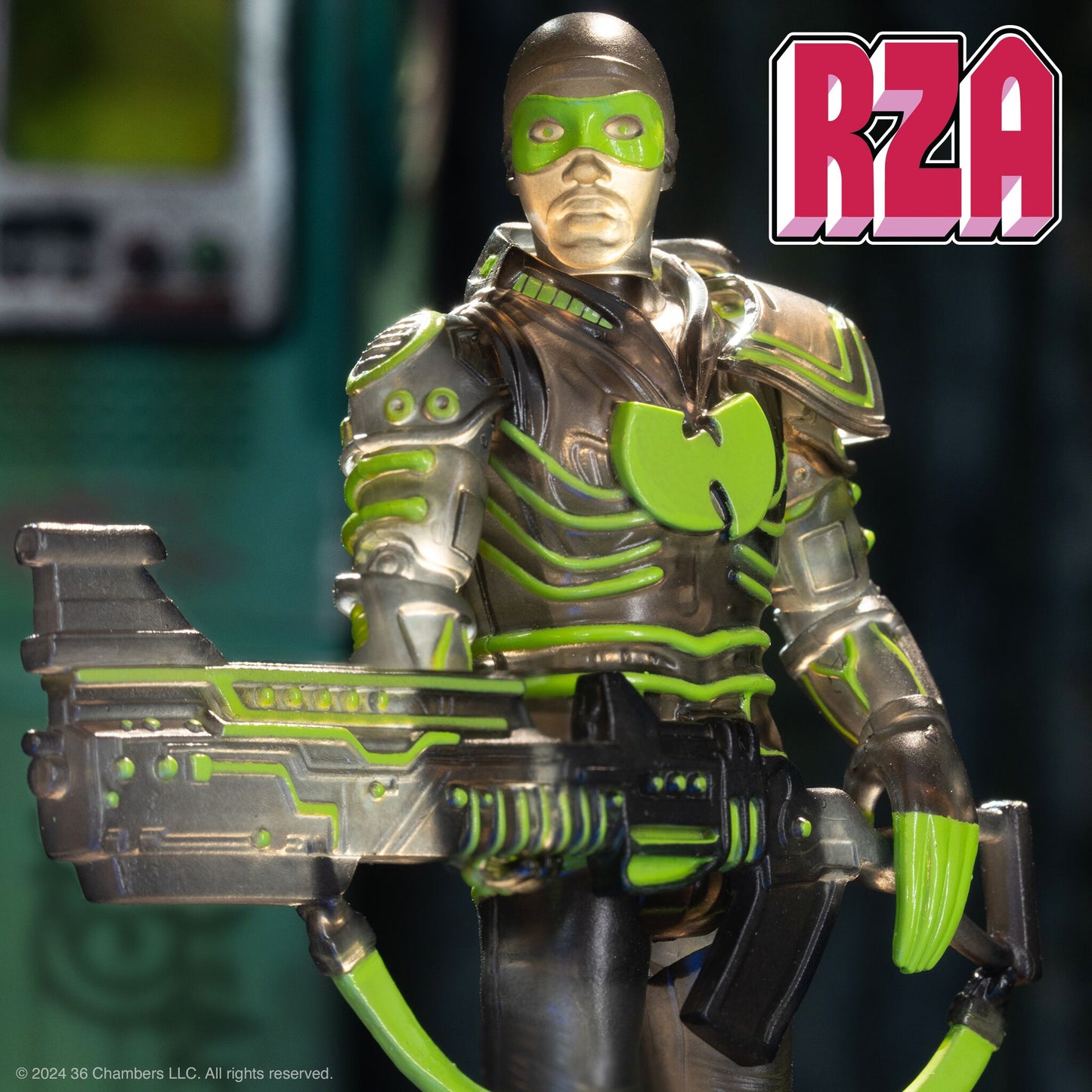 Super7 - RZA REACTION FIGURES WAVE 04 - BOBBY DIGITAL (CLEAR)