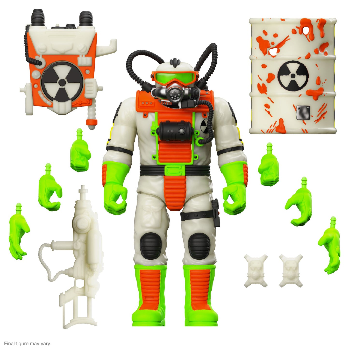 Super7 - TOXIC CRUSADER ULTIMATES! WAVE 04 (NYCC) - RADIATION RANGER (GLOW)