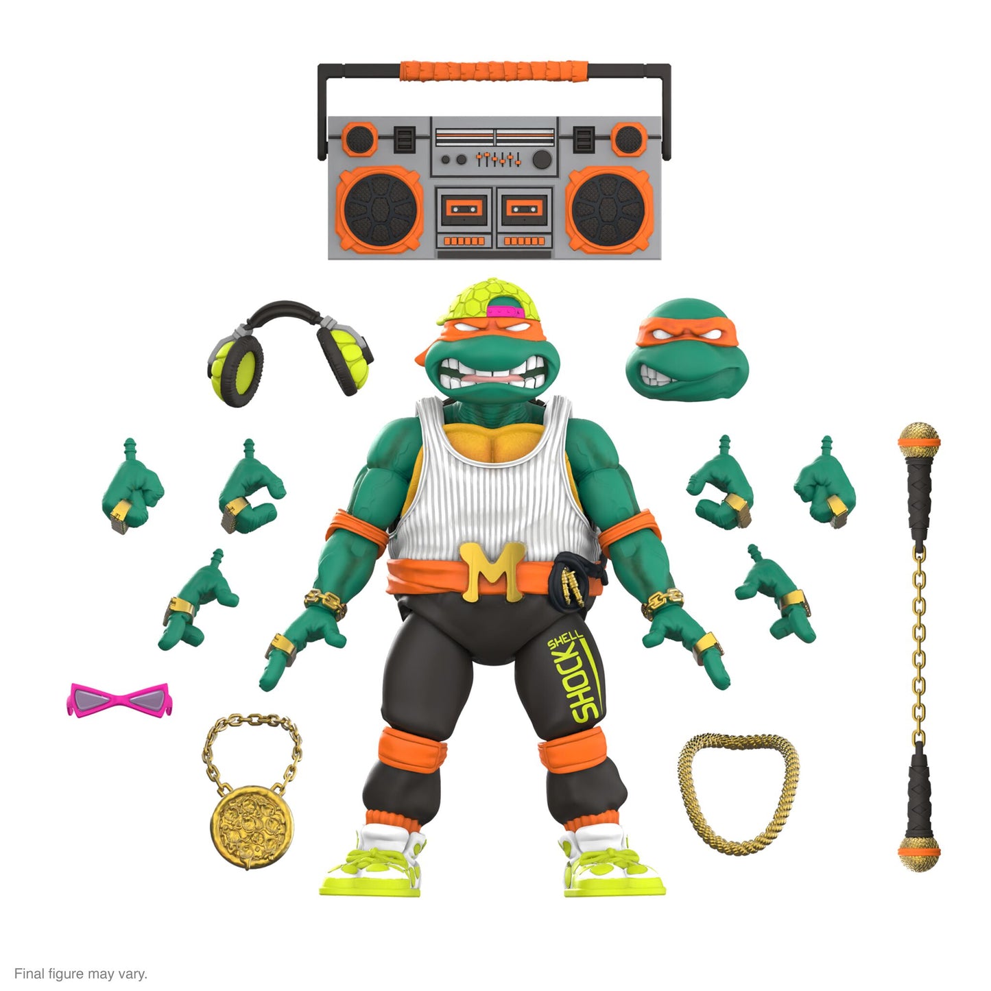 Super7 - TEENAGE MUTANT NINJA TURTLES ULTIMATES! WAVE 11 - RAPPIN' MIKE