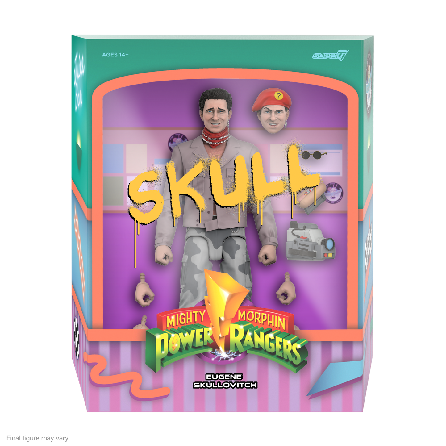 Super7 - MIGHTY MORPHIN POWER RANGERS ULTIMATES! WAVE 05 - SKULL