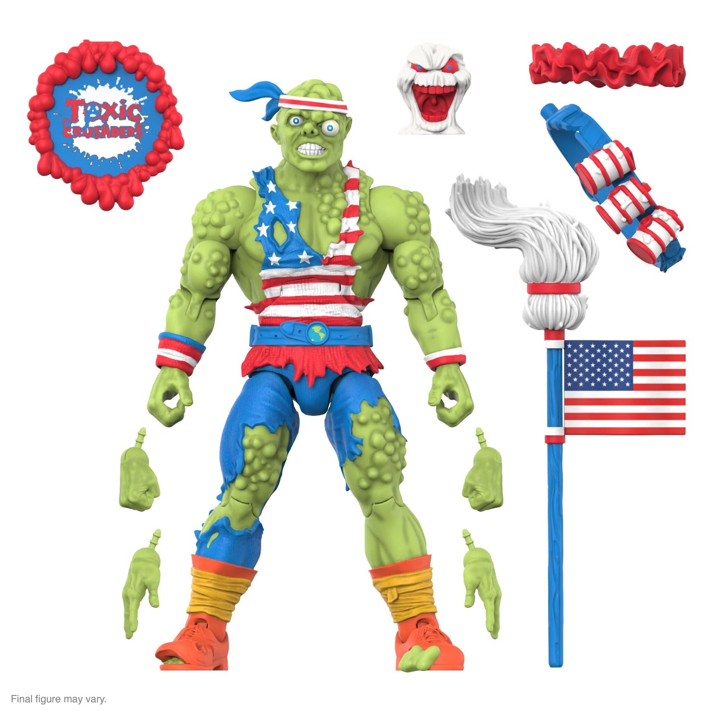 Super7 - TOXIC CRUSADER ULTIMATES! WAVE 05 - TOXIE (VINTAGE TOY AMERICA)