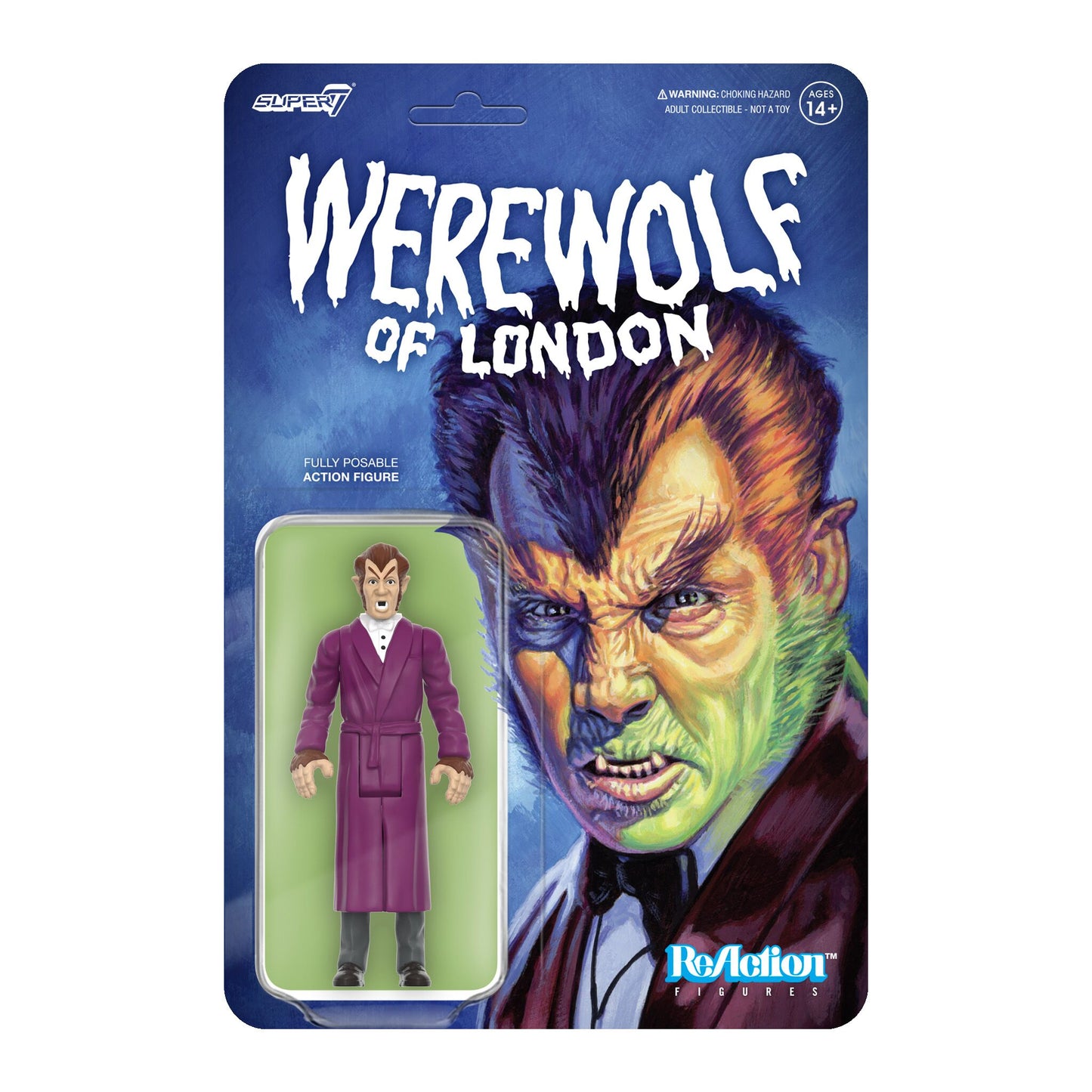 Super7 - WEREWOLF OF LONDON REACTION - WEREWOLF OF LONDON