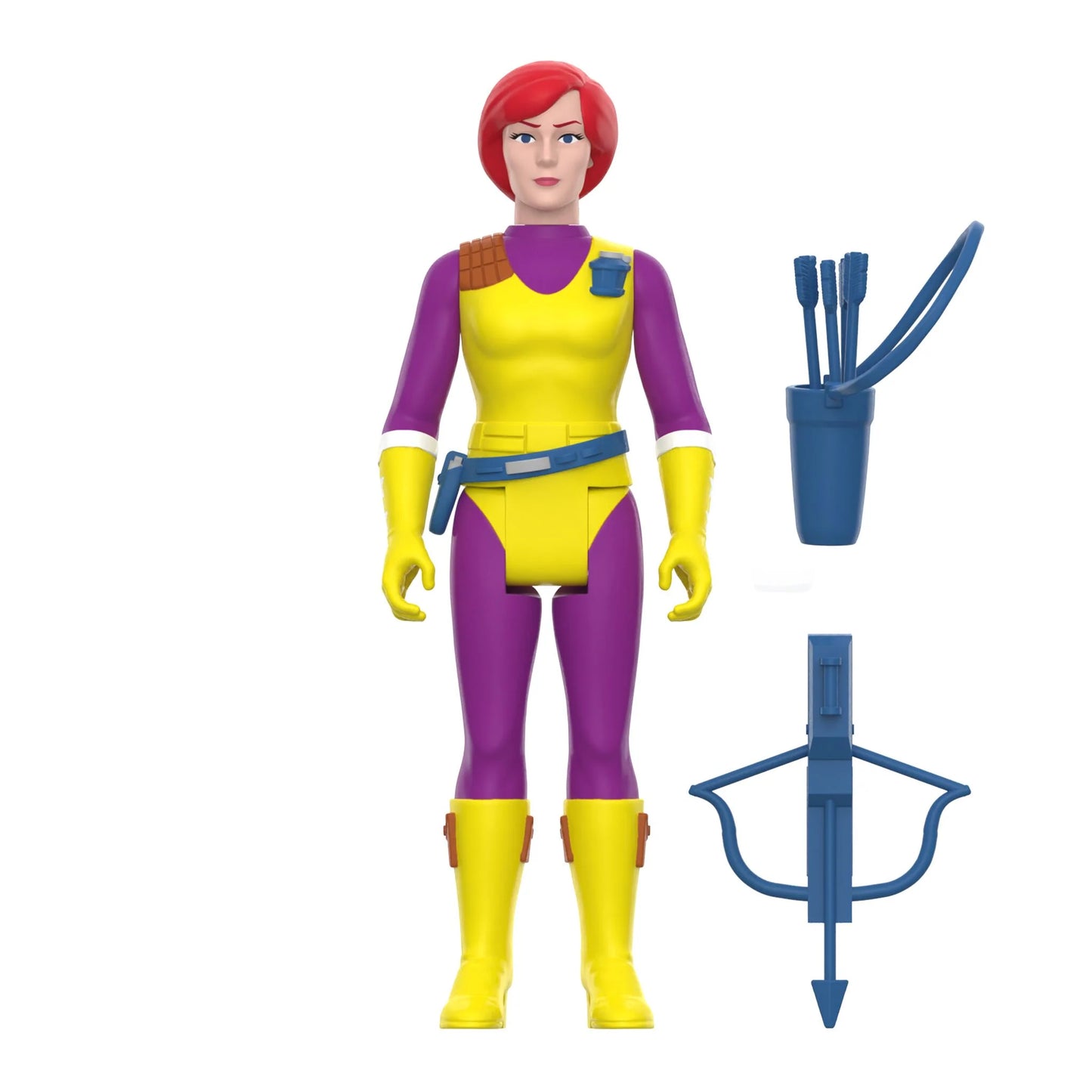 Super7 - G.I. JOE REACTION FIGURES - SCARLETT (DIC PURPLE)