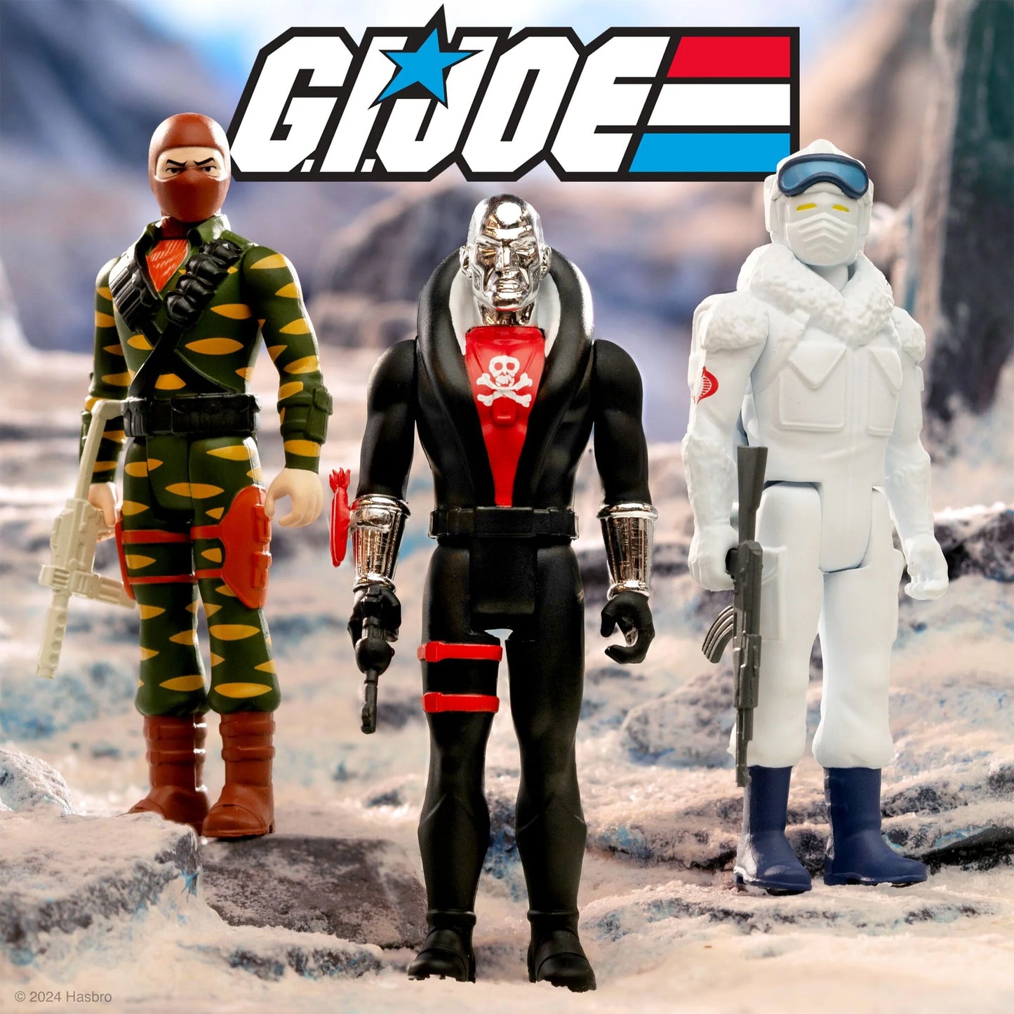 Super7 - G.I. JOE REACTION FIGURES W8 - SABRE TOOTH