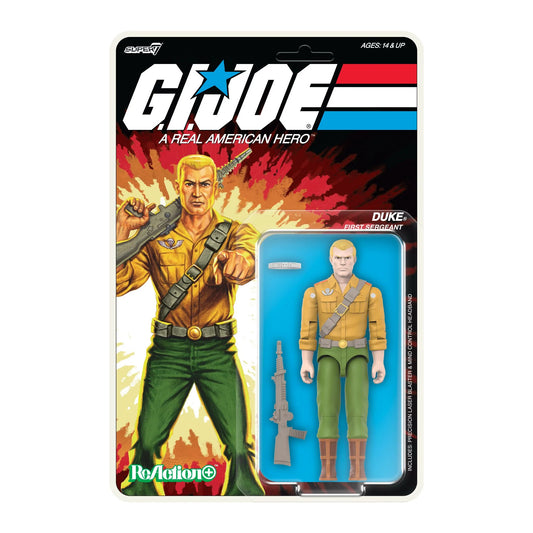 Super7 - G.I. JOE REACTION+ WAVE 02 - DUKE (CARTOON)