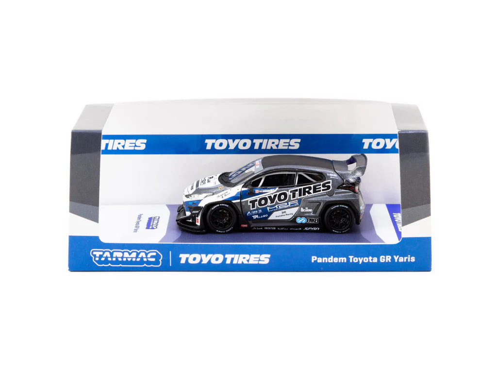 Tarmac Works 1/64 Pandem Toyota GR Yaris TOYO TIRES- HOBBY64