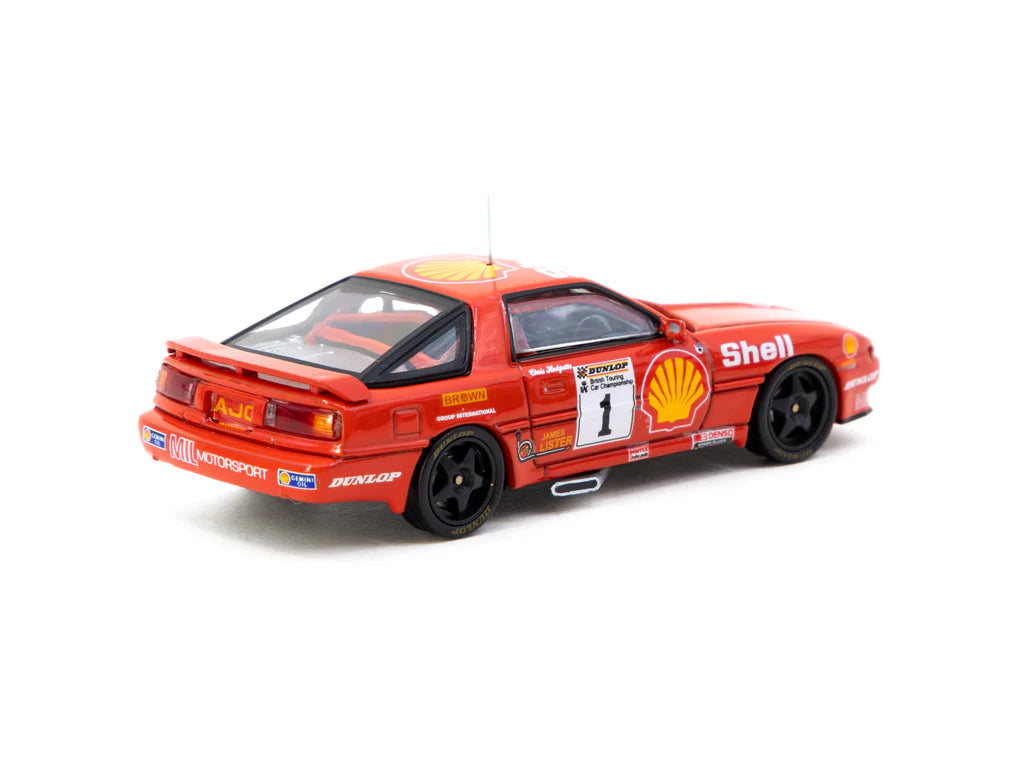 Tarmac Works Hobby 64 - Toyota Supra Turbo (MA70) BTCC 1988 Chris Hodgetts scale 1:64