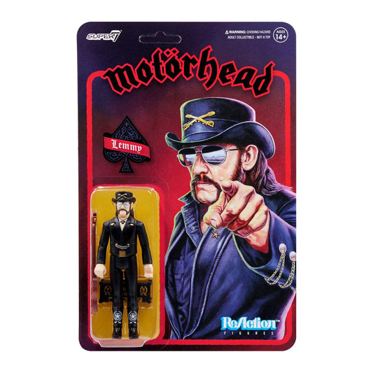 Super7 - MOTORHEAD REACTION FIGURES - LEMMY (MODERN COWBOY)