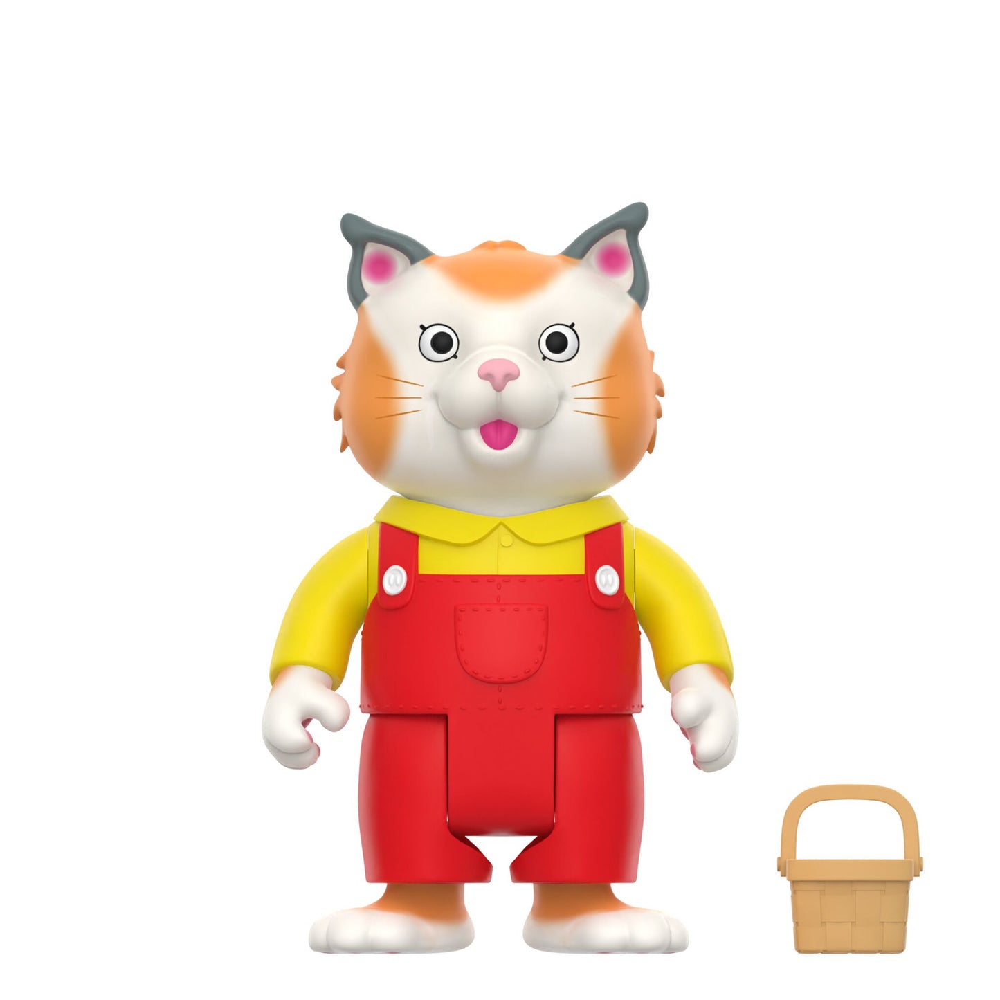 Super7 - RICHARD SCARRY REACTION FIGURES WAVE 02 - HUCKLE CAT (OVERALLS)