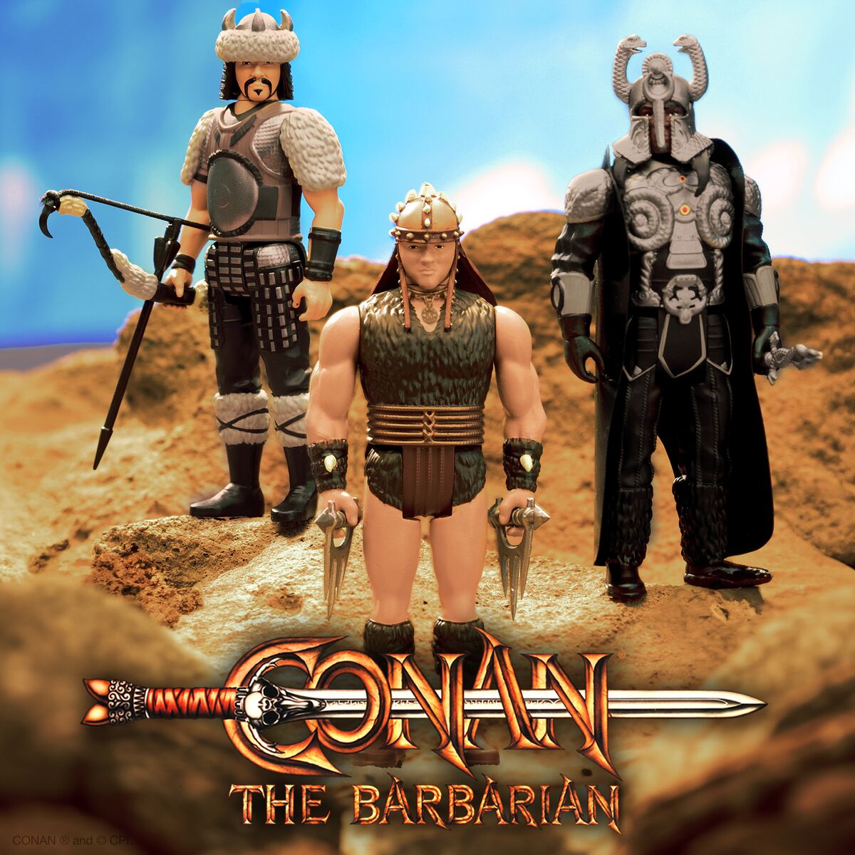 Super7 -CONAN THE BARBARIAN REACTION FIGURES WAVE 01 - PIT FIGHTER CONAN